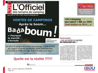 Page 34 
Quelle est la réalité ????? 
BDO – Assises régionales FRMPHPA  