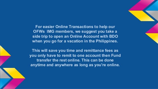 bdo online banking for img