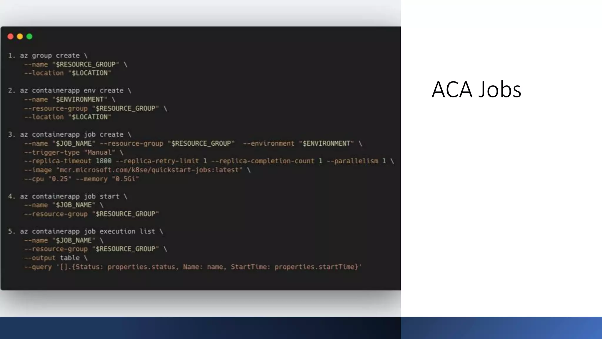 Classification: Public
ACA Jobs
 