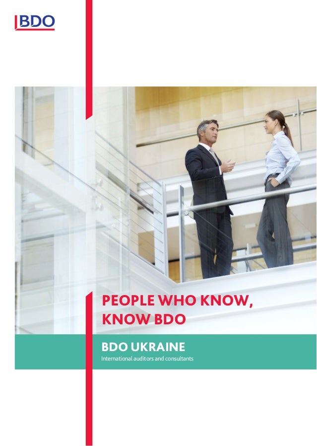BDO Ukraine brochure english version