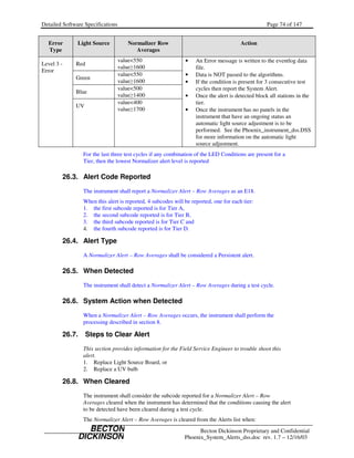BD PHOENIX detailed software specs | PDF