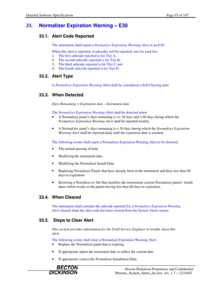 BD PHOENIX detailed software specs | PDF