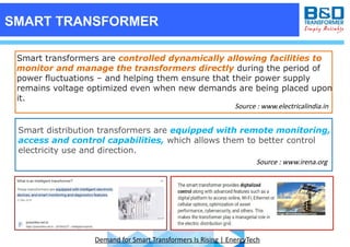 B&D Smart Transformer: Advanced Monitoring and Control for Optimized ...