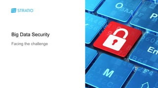Big Data Security
Facing the challenge
 