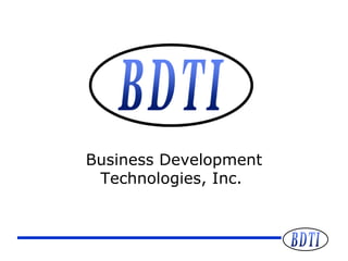 Business Development Technologies, Inc.  