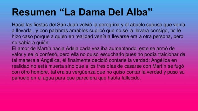 La Dama Del Alba