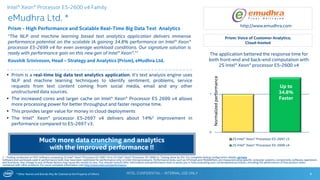 * Other Names and Brands May Be Claimed as the Property of Others 4
+
Intel®Xeon®
processorE5-2600v4
productfamily
Intel®SSDDCFamily
D3700/3600&P3320
+
Intel®Ethernet
OR
Intel®omni-path
architecture
TheNew2016PlatformOptimizedfortheCloud
 