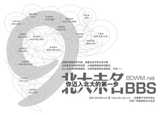 The Leaflet for BBS of BDWM.net