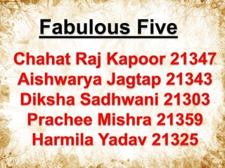 Fabulous Five 
 