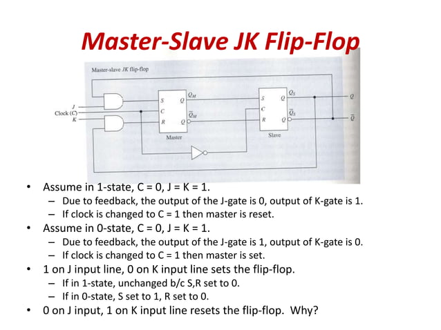 MASTER SLAVE JK FLIP FLOP & T FLIP FLOP | PPTX