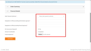 Designed by GeM Training TeamDesigned by GeM Training Team5 JUNE 2018
 
