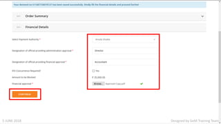 Designed by GeM Training TeamDesigned by GeM Training Team5 JUNE 2018
 