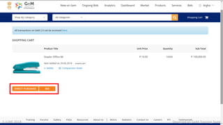 Stapler Office 86
Designed by GeM Training Team5 JUNE 2018
 