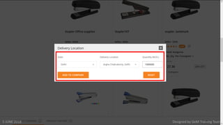 Designed by GeM Training Team5 JUNE 2018
 