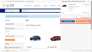 Designed by GeM Training Team5 JUNE 2018
 