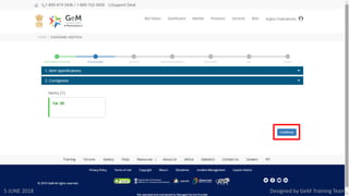 Designed by GeM Training Team5 JUNE 2018
 