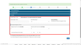 Designed by GeM Training Team5 JUNE 2018
 