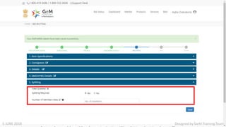 Designed by GeM Training Team5 JUNE 2018
 