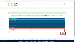 Designed by GeM Training Team5 JUNE 2018
 