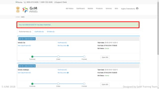 Designed by GeM Training Team5 JUNE 2018
 