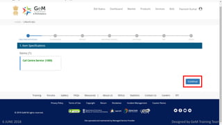 Designed by GeM Training Team6 JUNE 2018
 