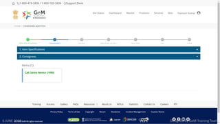 Designed by GeM Training Team6 JUNE 2018
 