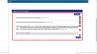 Designed by GeM Training Team6 JUNE 2018
 