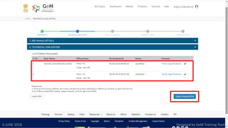 Designed by GeM Training Team6 JUNE 2018