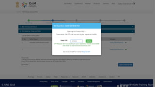 Designed by GeM Training Team6 JUNE 2018