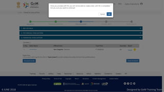 Designed by GeM Training Team6 JUNE 2018