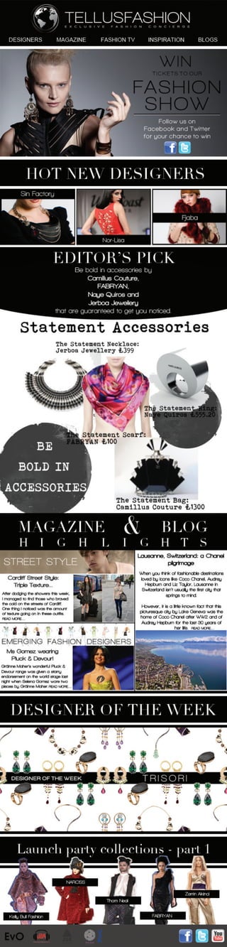 Be bold in accessories