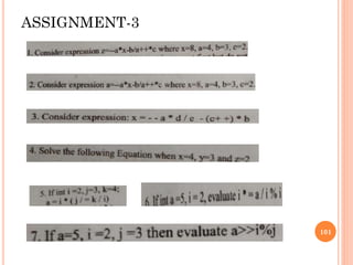 ASSIGNMENT-3
101
 