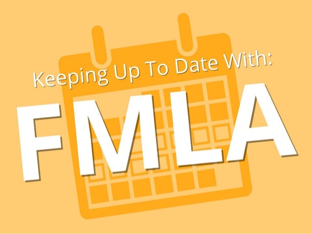 keeping up to date with fmla up to date
