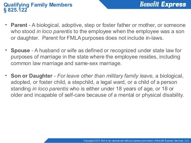 members fmla under family Keeping With Date Up FMLA to