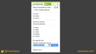 taraclaeys.com@TaraClaeys
 