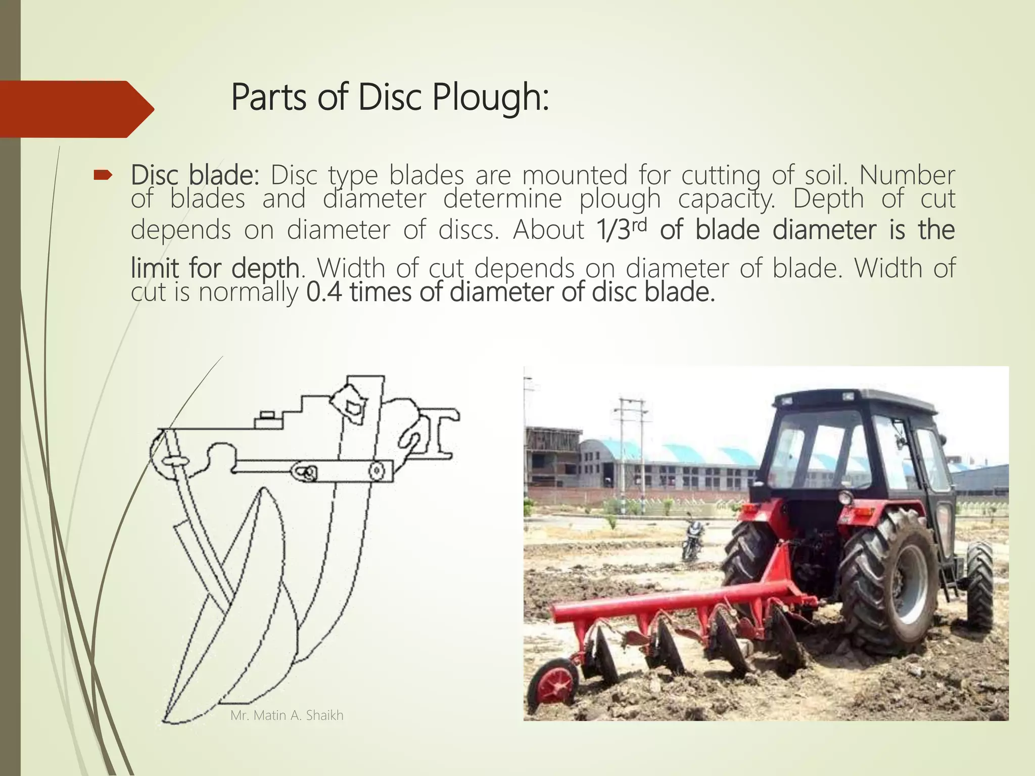 Primary Tillage Equipments | PPTX