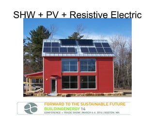 SHW + PV + Resistive Electric

 