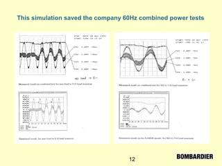 12
This simulation saved the company 60Hz combined power tests
 