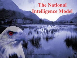 The National
Intelligence Model
Nigel Wilkinson: Intelligence Adviser
 