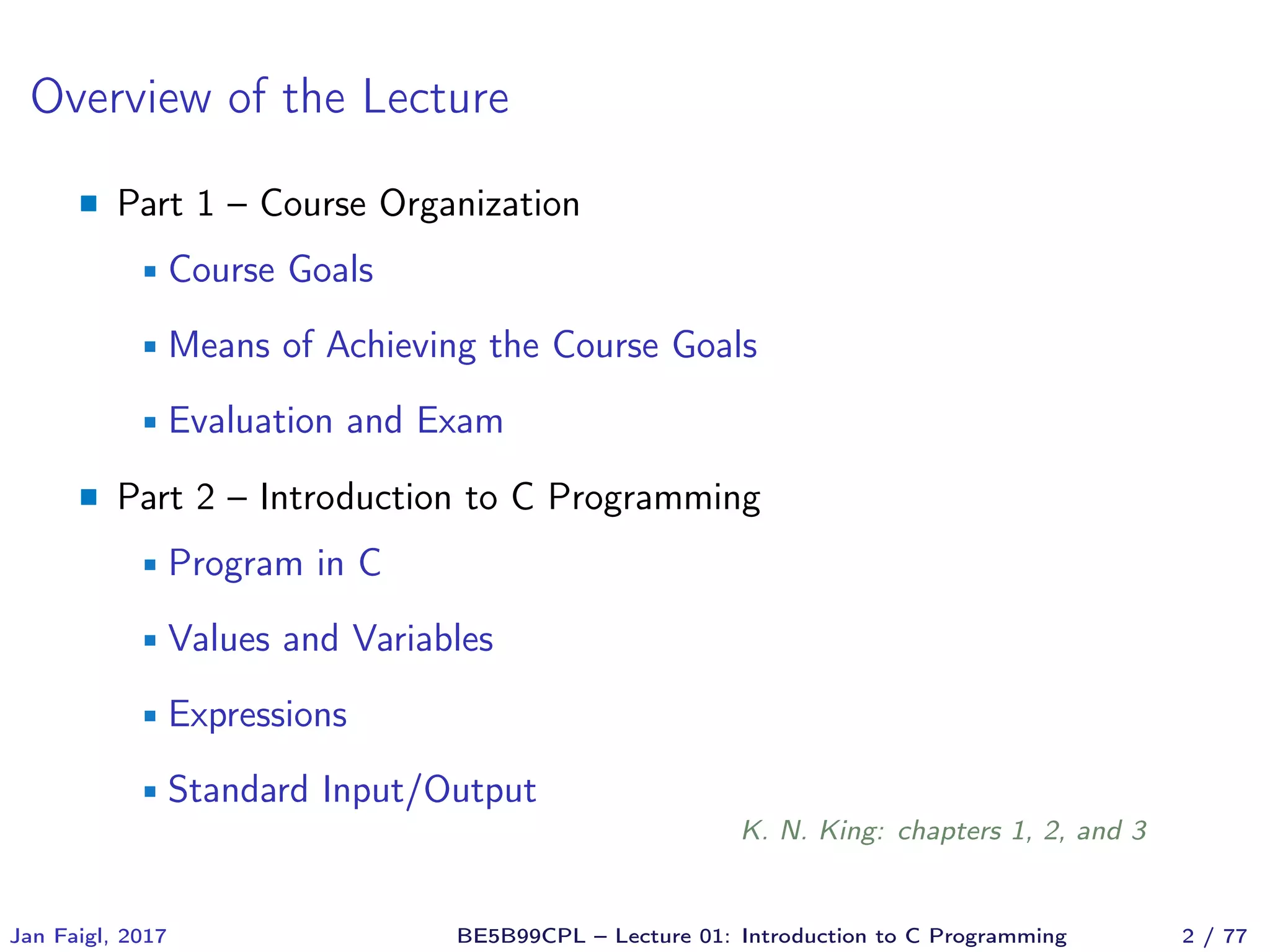 C program handouts | PDF