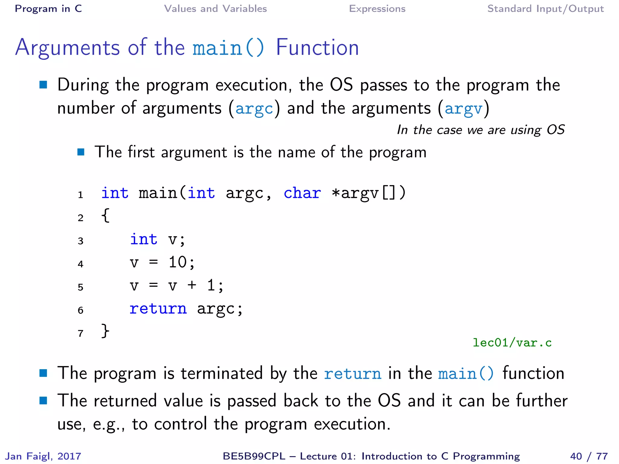 C program handouts | PDF