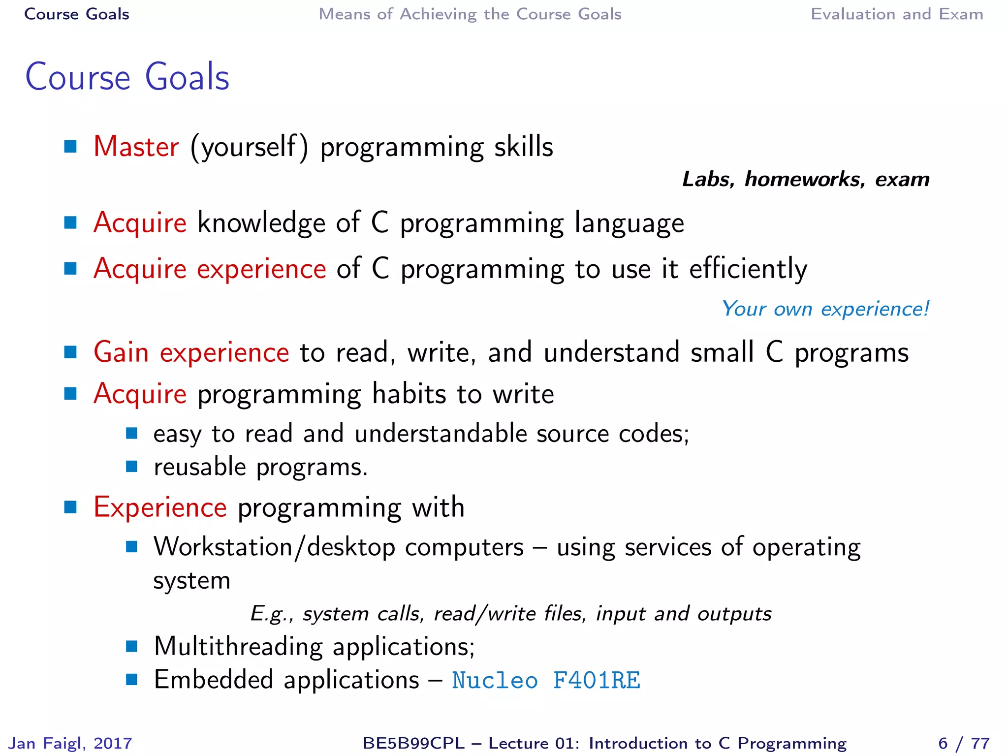 C program handouts | PDF