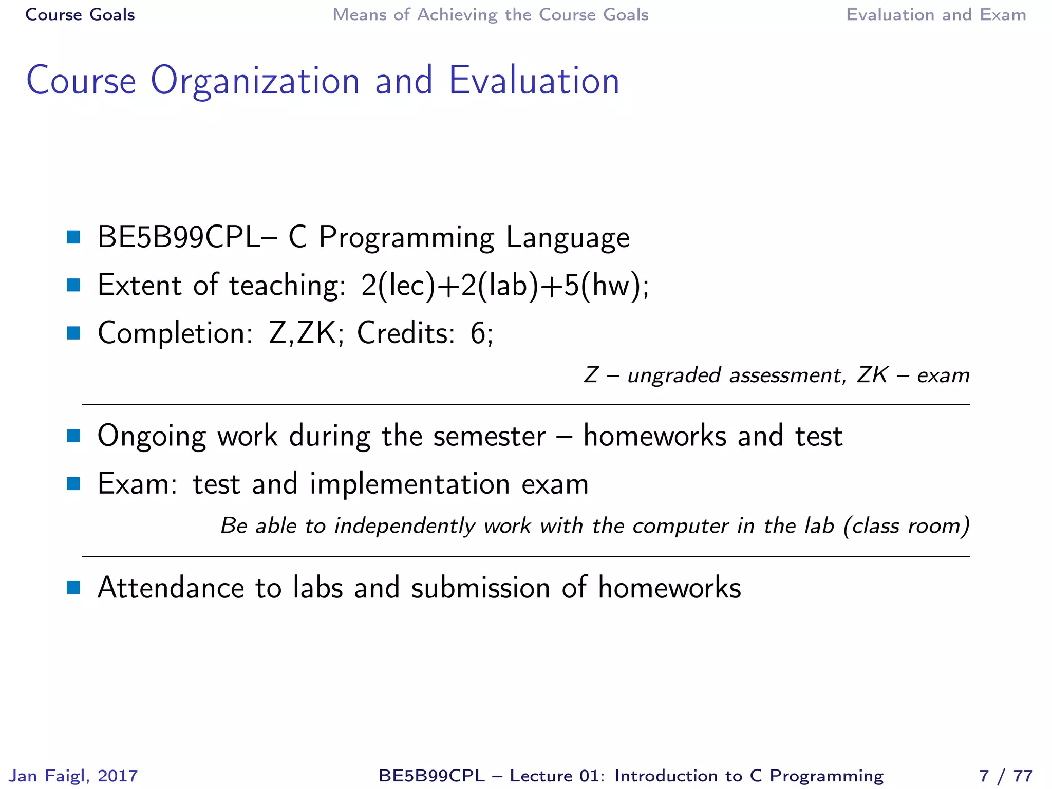 C program handouts | PDF