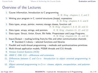 C program handouts | PDF