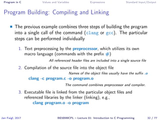 C program handouts | PDF