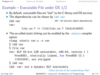 C program handouts | PDF