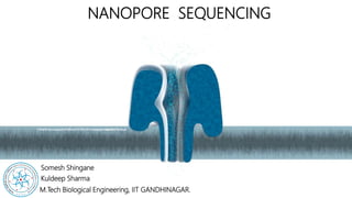 NANOPORE SEQUENCING
Somesh Shingane
Kuldeep Sharma
M.Tech Biological Engineering, IIT GANDHINAGAR.
 