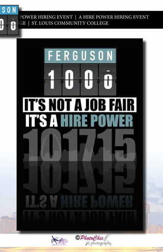 A HIRE POWER HIRING EVENT | A HIRE POWER HIRING EVENT
Y COLLEGE | ST. LOUIS COMMUNITY COLLEGE
 