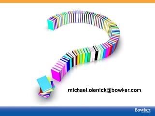 61
michael.olenick@bowker.com
 