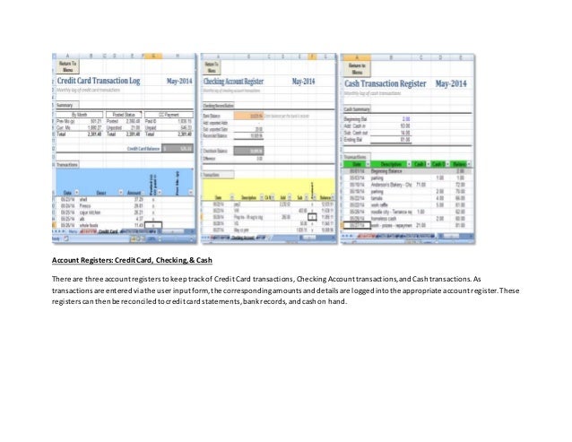 personal finance tracker